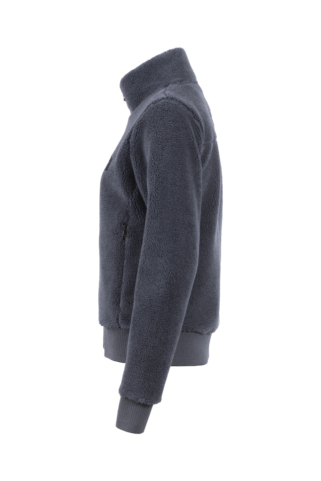 Covalliero Teddy Fleece Jacket - Dark Blue