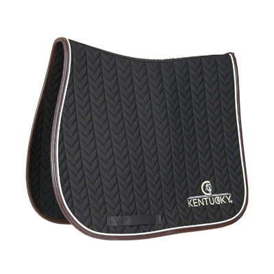 Preview: Kentucky Saddle Pad Leather Fishbone