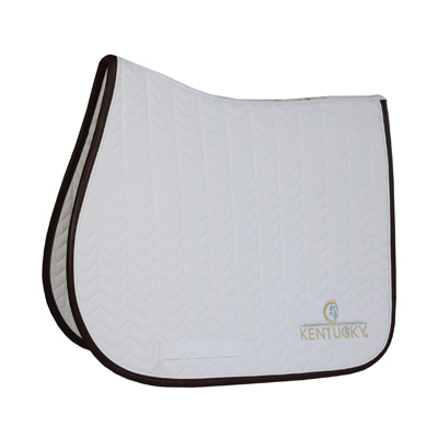 Preview: Kentucky Saddle Pad Leather Fishbone