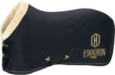 blackmocca-Schabracke Eskadron Saddle Cloth Velvet Heritage 19/20 