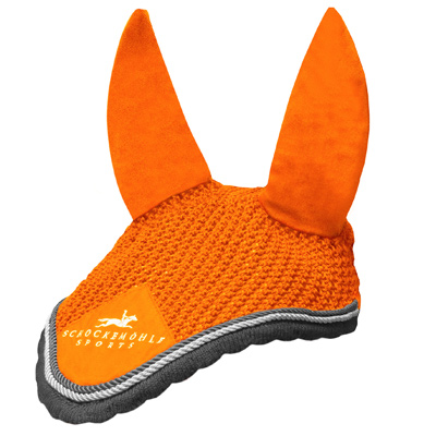 Preview: Schockemöhle Sports Anti-Fly Hood with logo