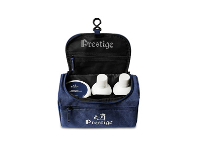 Preview: Prestige leather care set with bag