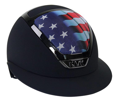 Kask Reitkappe Star Lady Flag