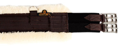 Vorschau: Kentucky Sattelgurt Sheepskin - lang