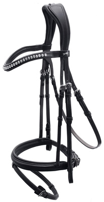 Preview: Schockemoehle Sports Anatomical Bridle Rome Select