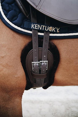 Vorschau: Kentucky Horsewear Kurzgurt anatomisch Schaffell