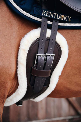 Preview: Kentucky Horsewear Girth Dressage Anatomic Sheepskin