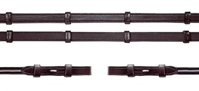 Preview: Schockemoehle Sports leather reins rubberised