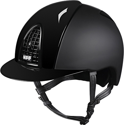 Preview: KEP Riding Helmet Cromo Textile Polish