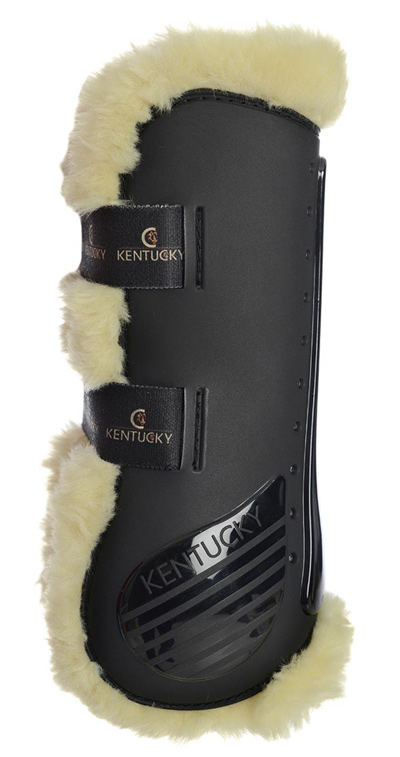 Preview: Kentucky Horsewear Sheepskin Tendon Boots Elastic