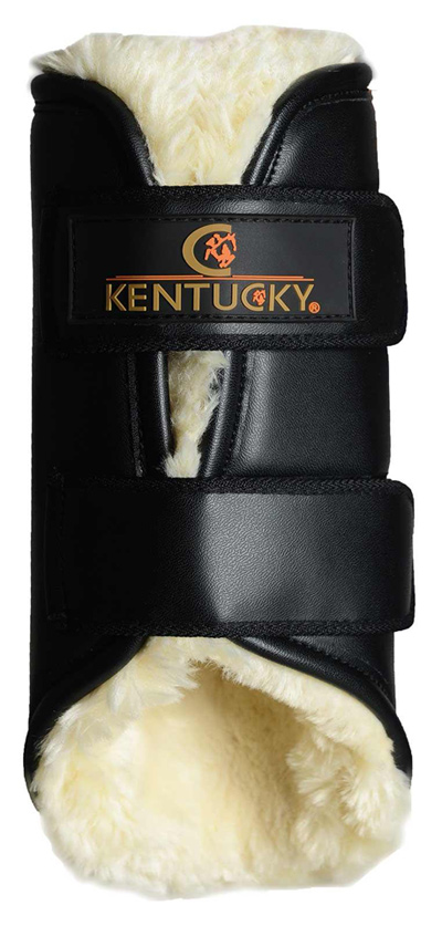 Kentucky Brushing Boots Leather Hind