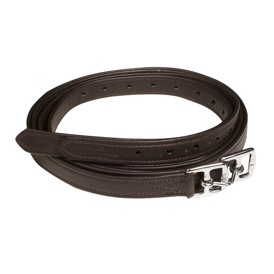 Webbing backed ZILLES QUALITY NON STRETCH STIRRUP LEATHERS BLACK,BROWN & HAVANA 