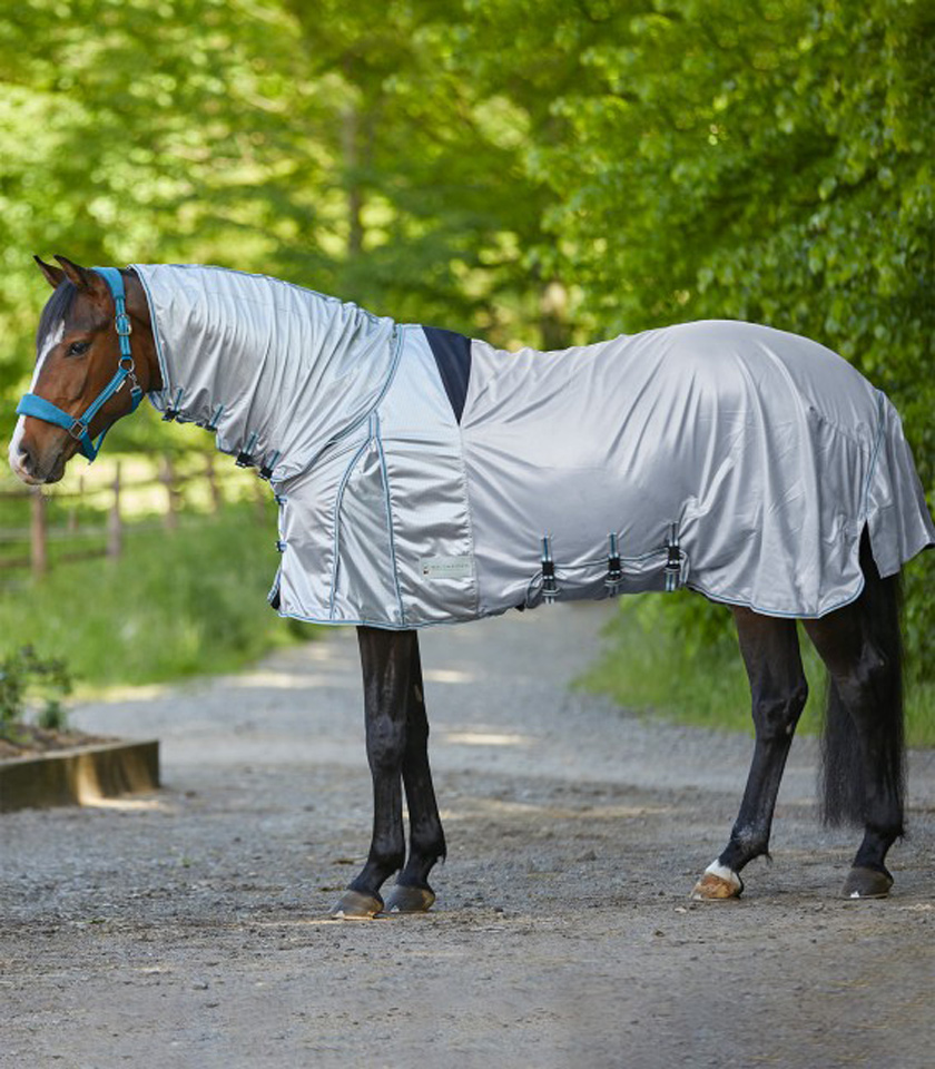 Waldhausen Sweet Itch Zebra Fly Rug with Neck Belly and Tail Flap  FREE DELIVERY 